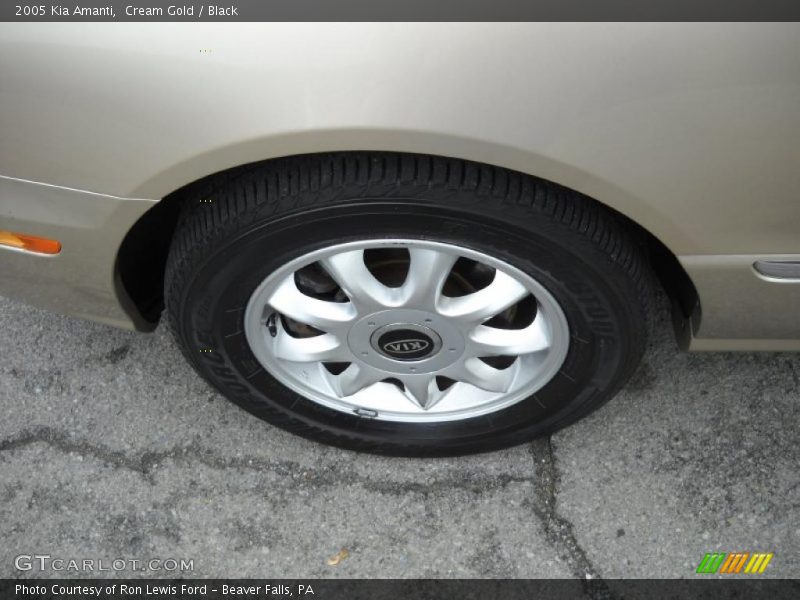 Cream Gold / Black 2005 Kia Amanti