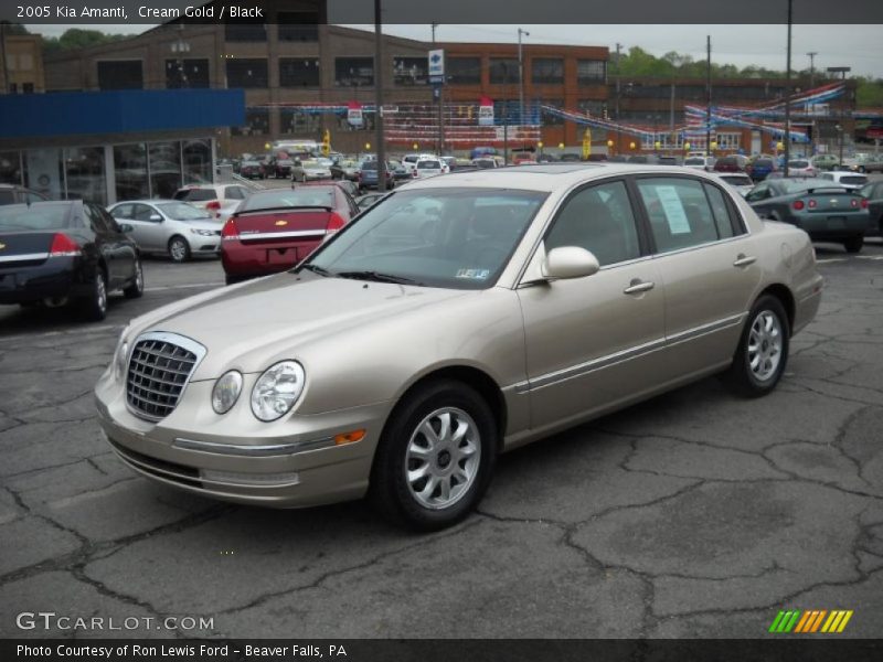 Cream Gold / Black 2005 Kia Amanti