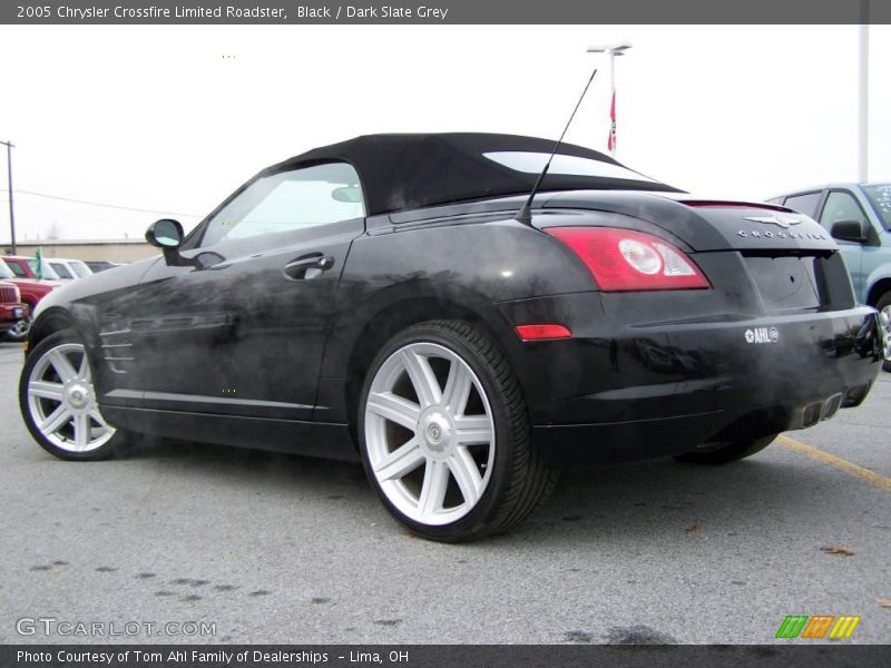 Black / Dark Slate Grey 2005 Chrysler Crossfire Limited Roadster