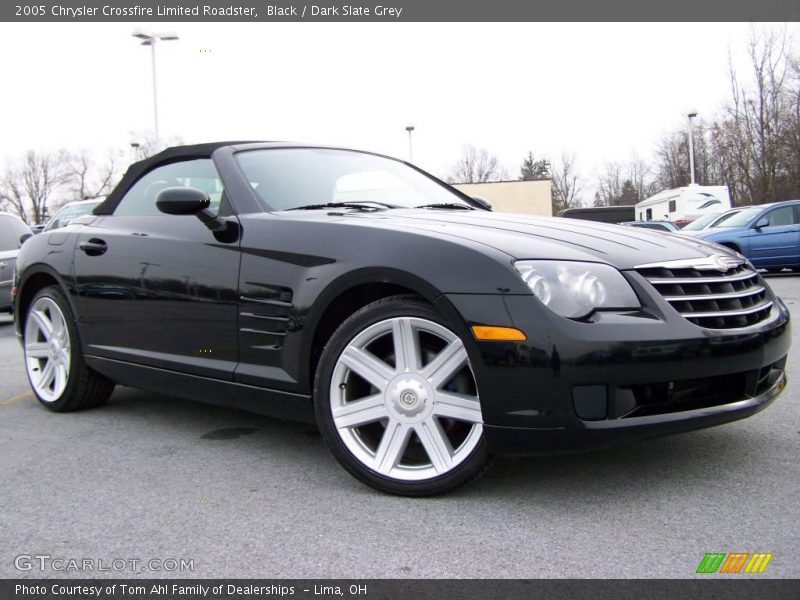 Black / Dark Slate Grey 2005 Chrysler Crossfire Limited Roadster