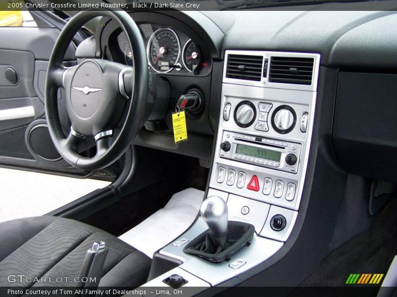 Black / Dark Slate Grey 2005 Chrysler Crossfire Limited Roadster