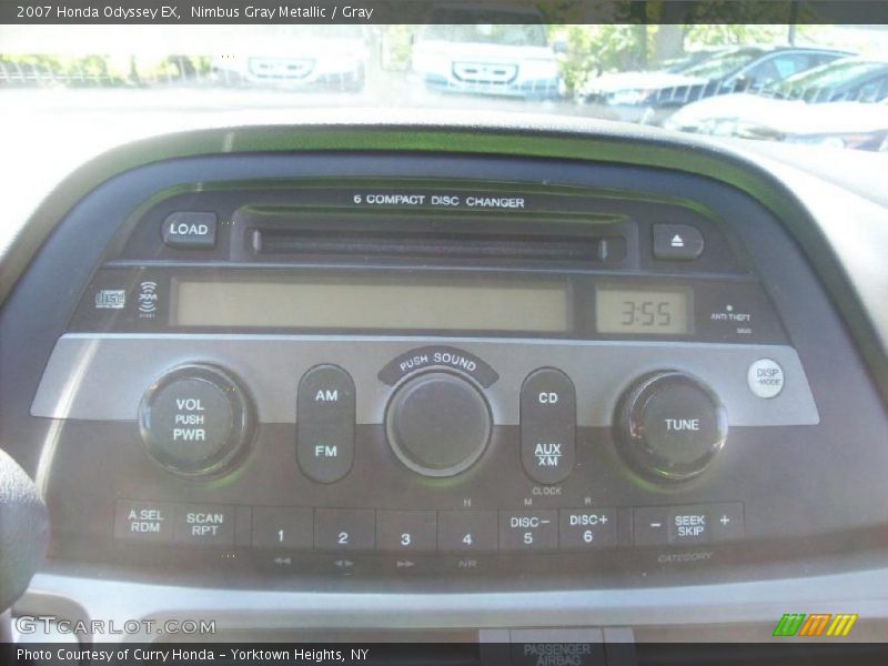 Nimbus Gray Metallic / Gray 2007 Honda Odyssey EX
