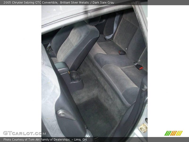 Brilliant Silver Metallic / Dark Slate Gray 2005 Chrysler Sebring GTC Convertible
