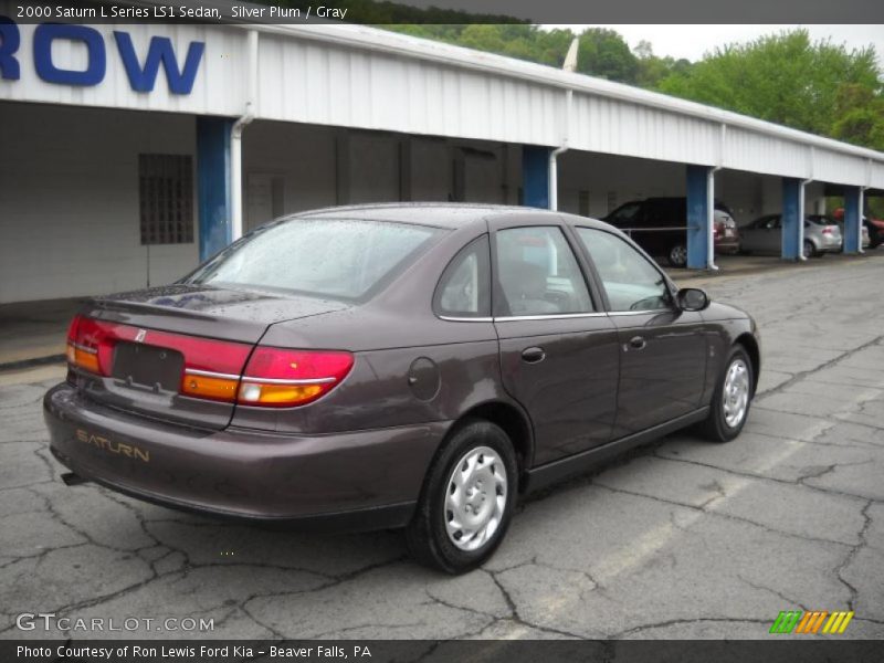 Silver Plum / Gray 2000 Saturn L Series LS1 Sedan