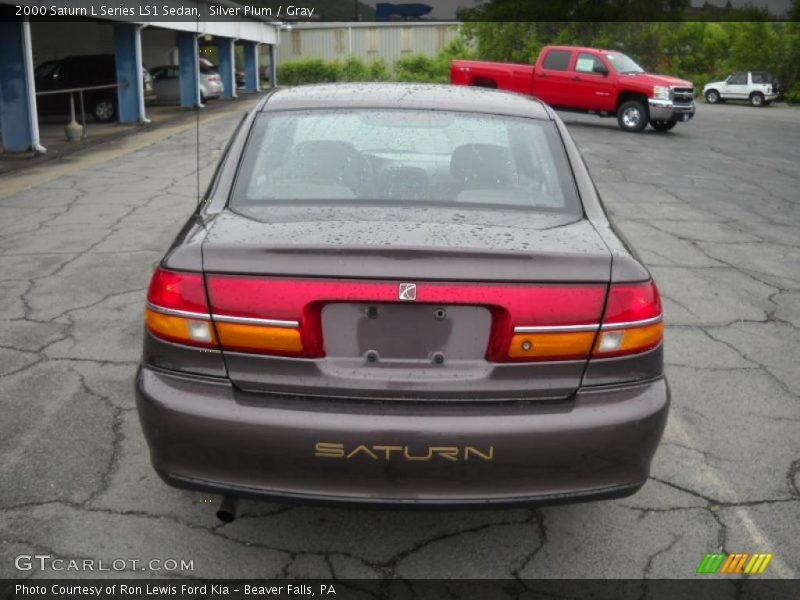 Silver Plum / Gray 2000 Saturn L Series LS1 Sedan
