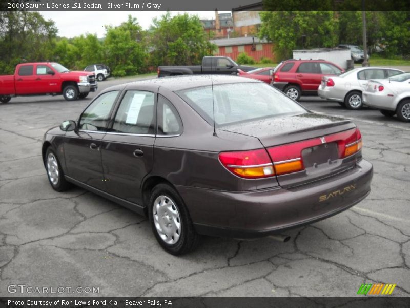 Silver Plum / Gray 2000 Saturn L Series LS1 Sedan