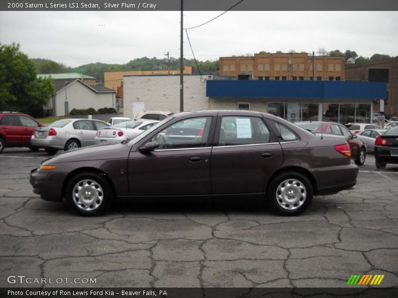Silver Plum / Gray 2000 Saturn L Series LS1 Sedan