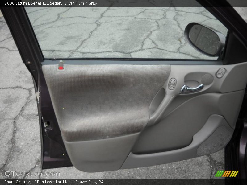 Silver Plum / Gray 2000 Saturn L Series LS1 Sedan