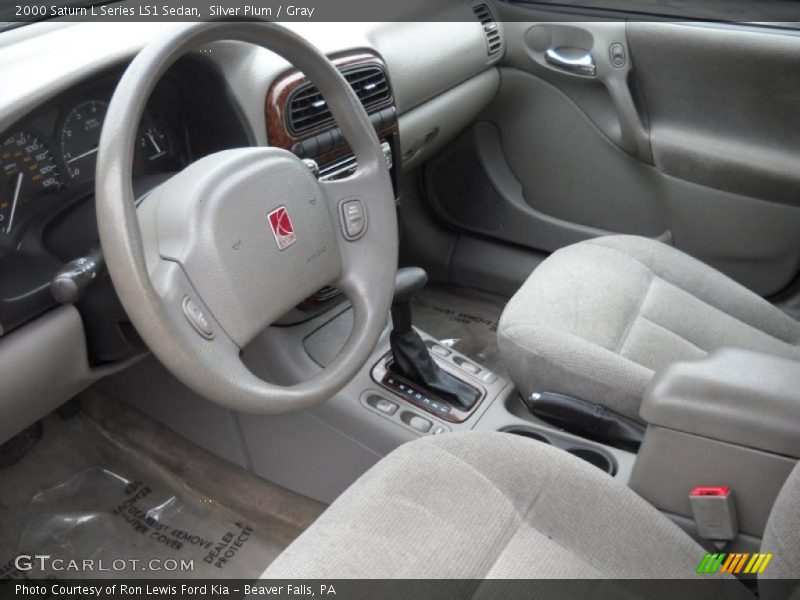 Silver Plum / Gray 2000 Saturn L Series LS1 Sedan