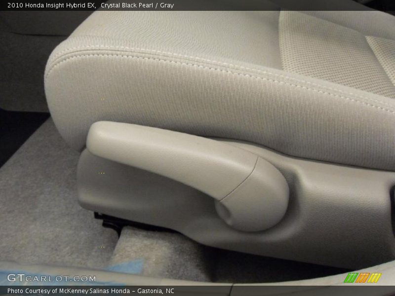 Crystal Black Pearl / Gray 2010 Honda Insight Hybrid EX