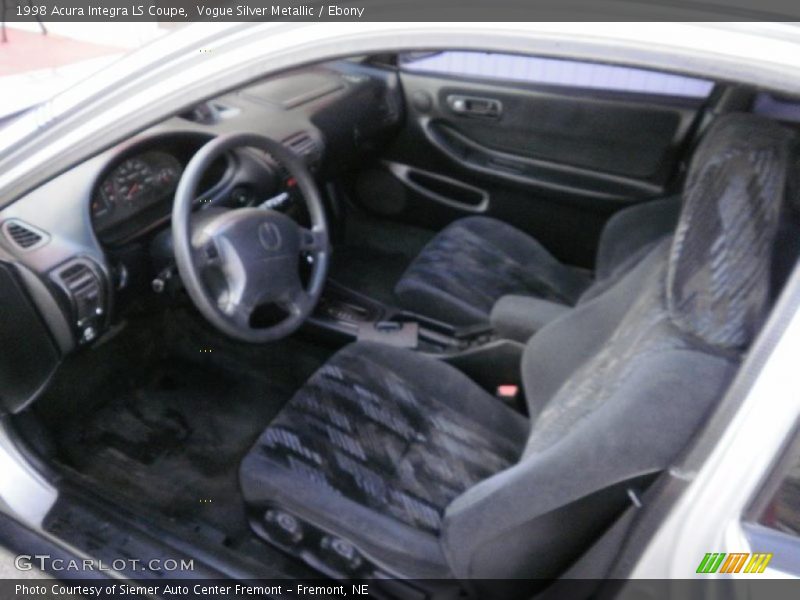 Vogue Silver Metallic / Ebony 1998 Acura Integra LS Coupe