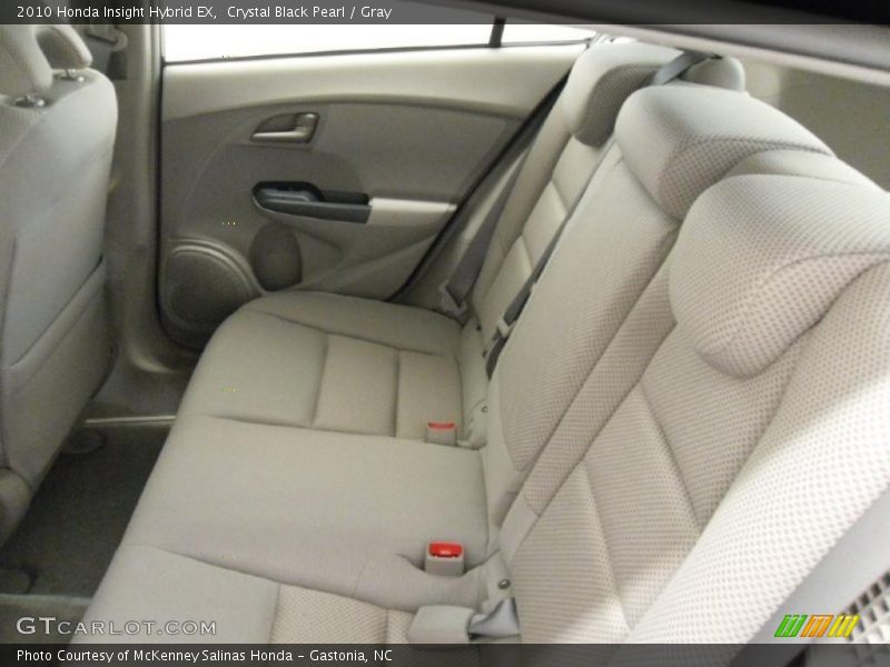 Crystal Black Pearl / Gray 2010 Honda Insight Hybrid EX