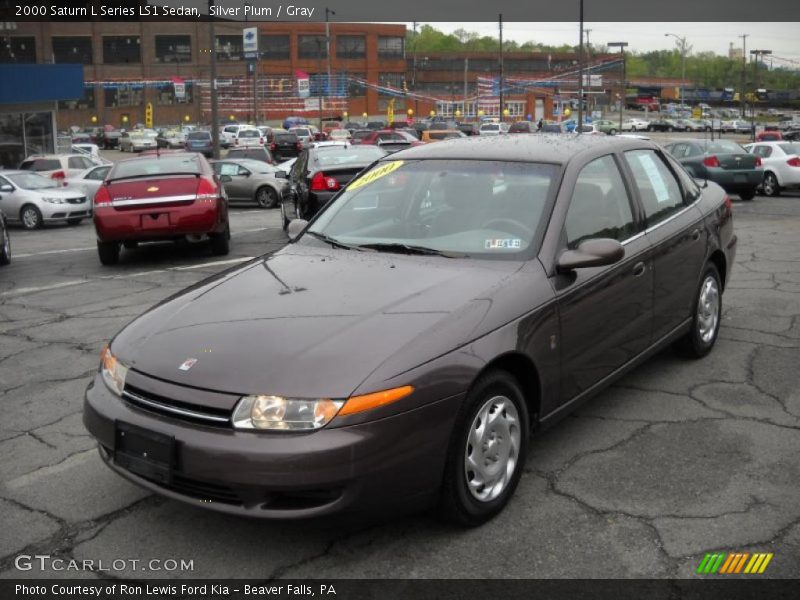Silver Plum / Gray 2000 Saturn L Series LS1 Sedan