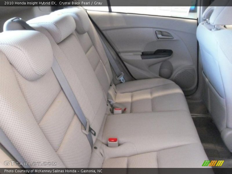 Crystal Black Pearl / Gray 2010 Honda Insight Hybrid EX