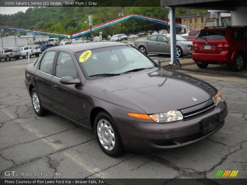 Silver Plum / Gray 2000 Saturn L Series LS1 Sedan