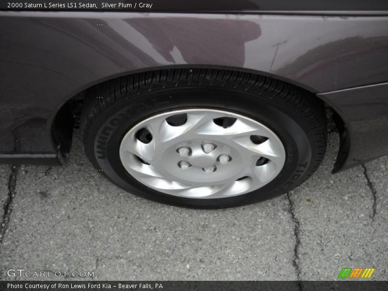Silver Plum / Gray 2000 Saturn L Series LS1 Sedan