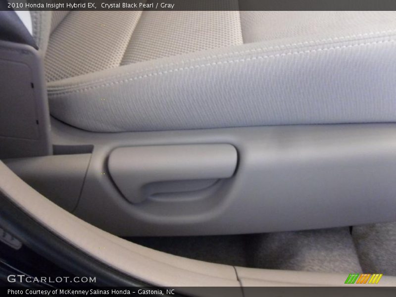 Crystal Black Pearl / Gray 2010 Honda Insight Hybrid EX