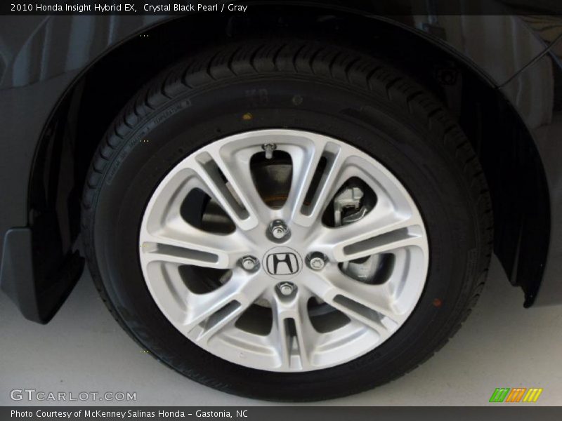 Crystal Black Pearl / Gray 2010 Honda Insight Hybrid EX