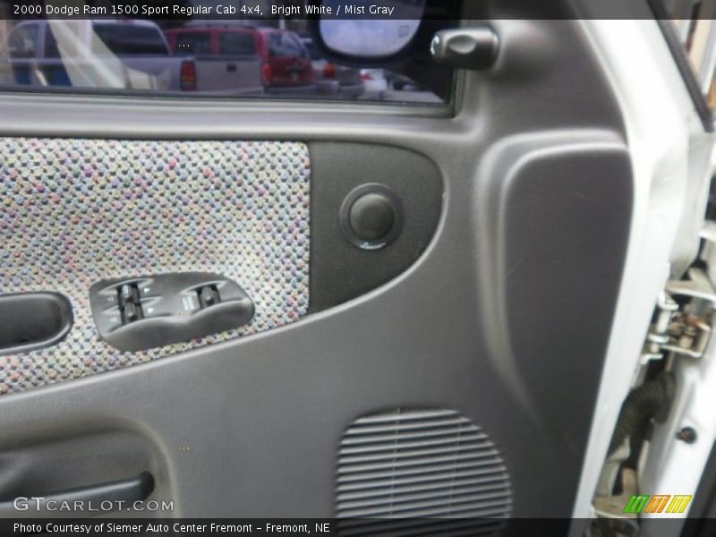 Bright White / Mist Gray 2000 Dodge Ram 1500 Sport Regular Cab 4x4