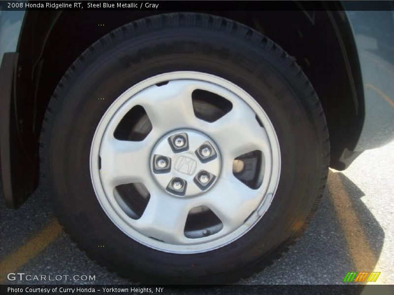 Steel Blue Metallic / Gray 2008 Honda Ridgeline RT