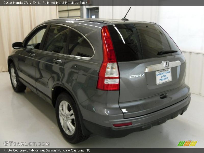 Polished Metal Metallic / Black 2010 Honda CR-V EX-L