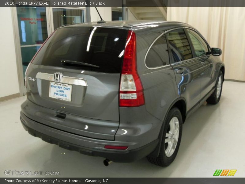 Polished Metal Metallic / Black 2010 Honda CR-V EX-L