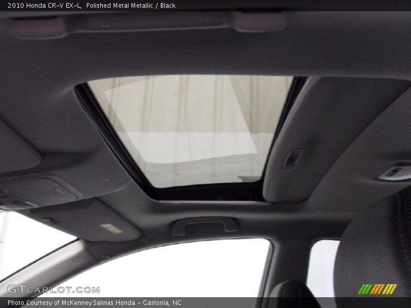 Polished Metal Metallic / Black 2010 Honda CR-V EX-L