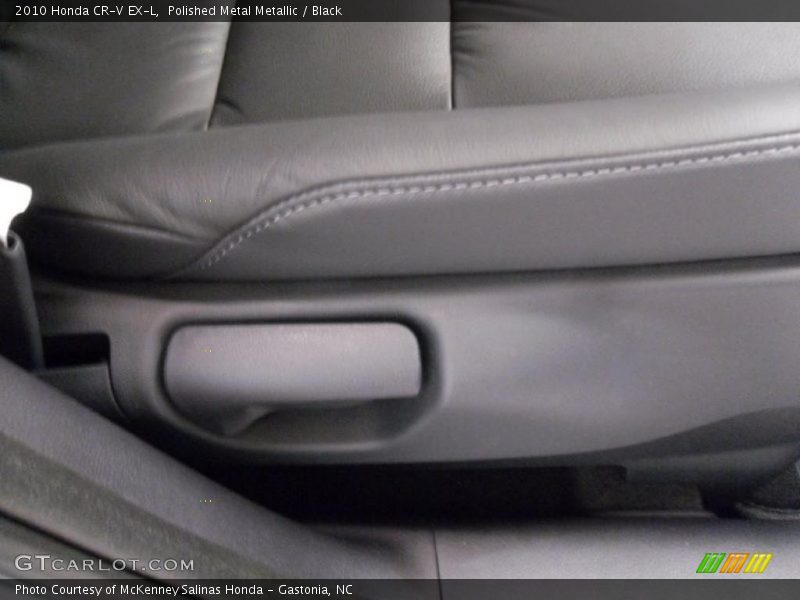 Polished Metal Metallic / Black 2010 Honda CR-V EX-L