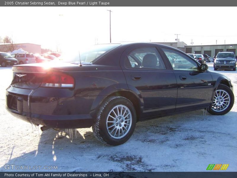 Deep Blue Pearl / Light Taupe 2005 Chrysler Sebring Sedan