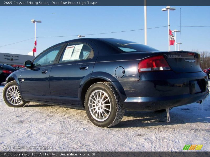 Deep Blue Pearl / Light Taupe 2005 Chrysler Sebring Sedan
