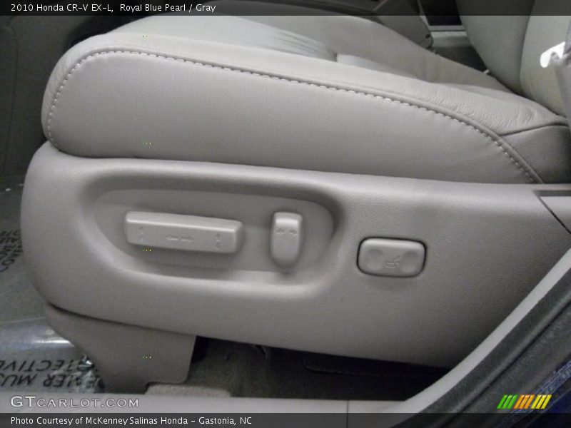 Royal Blue Pearl / Gray 2010 Honda CR-V EX-L