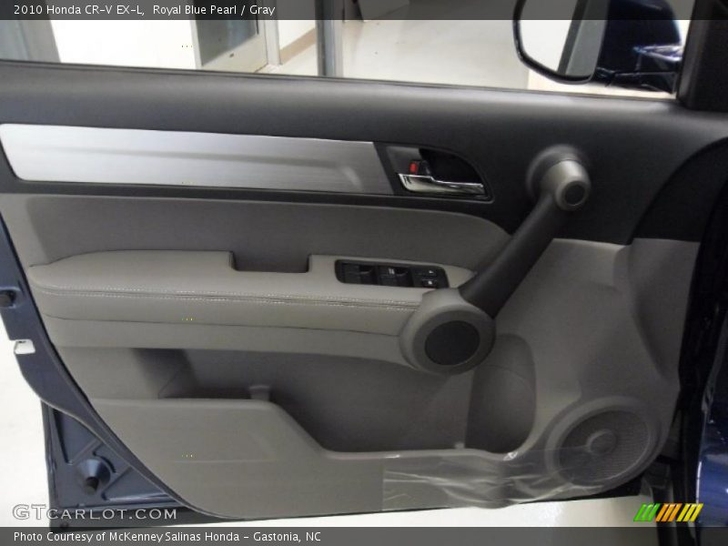 Royal Blue Pearl / Gray 2010 Honda CR-V EX-L