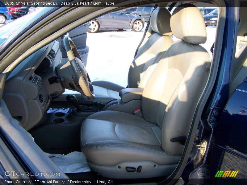 Deep Blue Pearl / Light Taupe 2005 Chrysler Sebring Sedan
