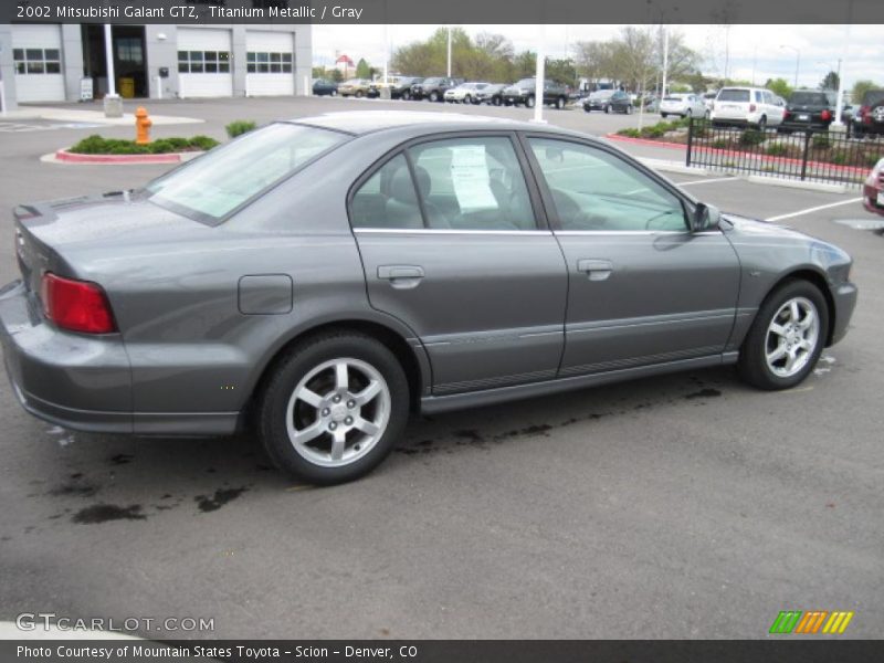 Titanium Metallic / Gray 2002 Mitsubishi Galant GTZ