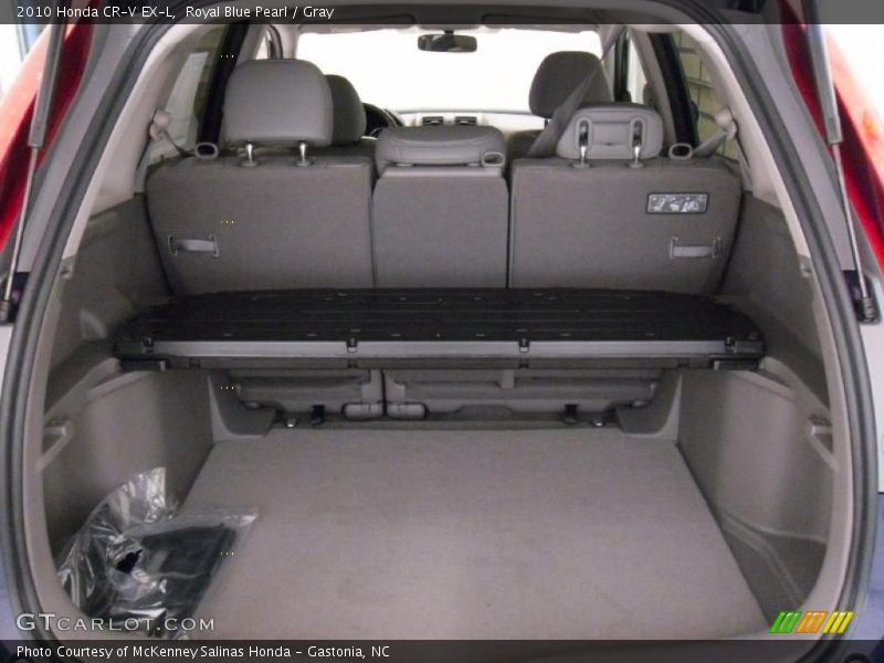 Royal Blue Pearl / Gray 2010 Honda CR-V EX-L