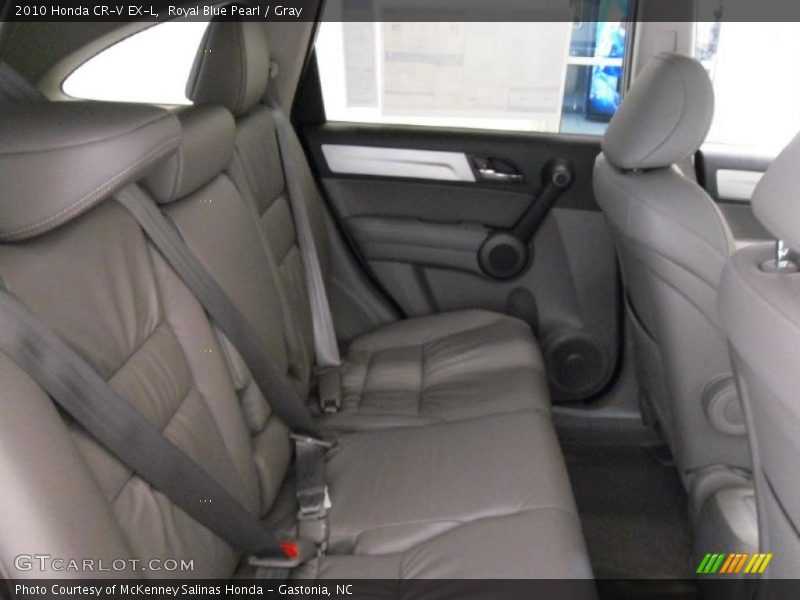 Royal Blue Pearl / Gray 2010 Honda CR-V EX-L