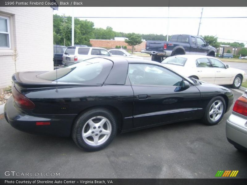 Black / Black 1996 Pontiac Firebird Coupe