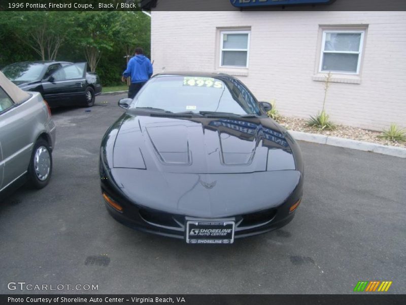 Black / Black 1996 Pontiac Firebird Coupe