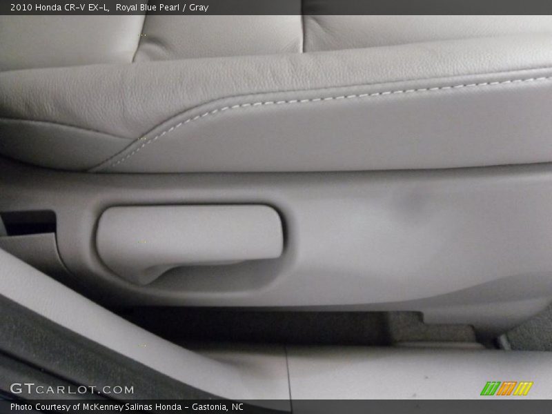 Royal Blue Pearl / Gray 2010 Honda CR-V EX-L