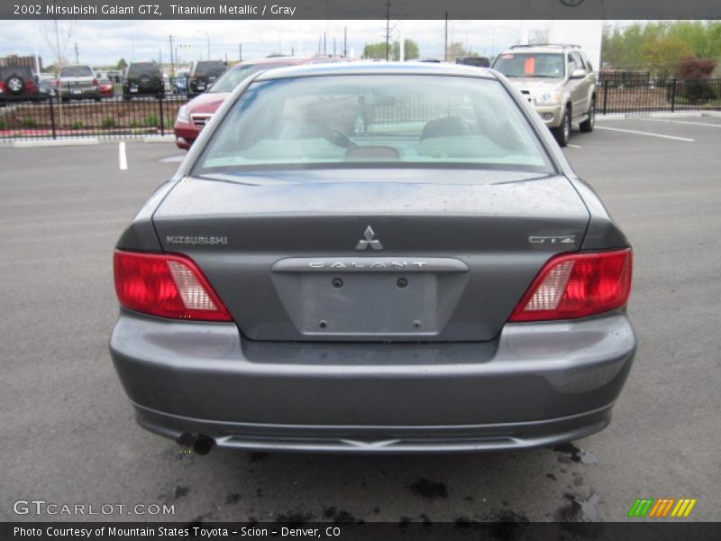 Titanium Metallic / Gray 2002 Mitsubishi Galant GTZ