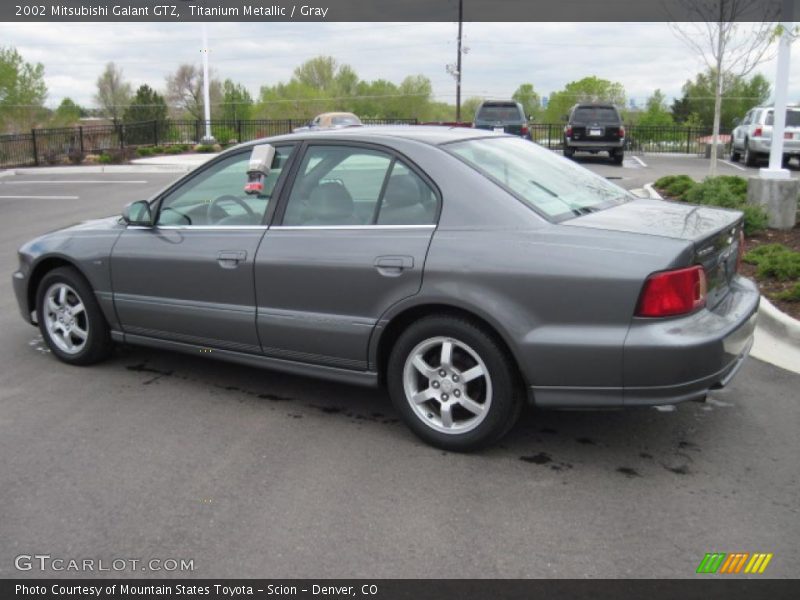 Titanium Metallic / Gray 2002 Mitsubishi Galant GTZ