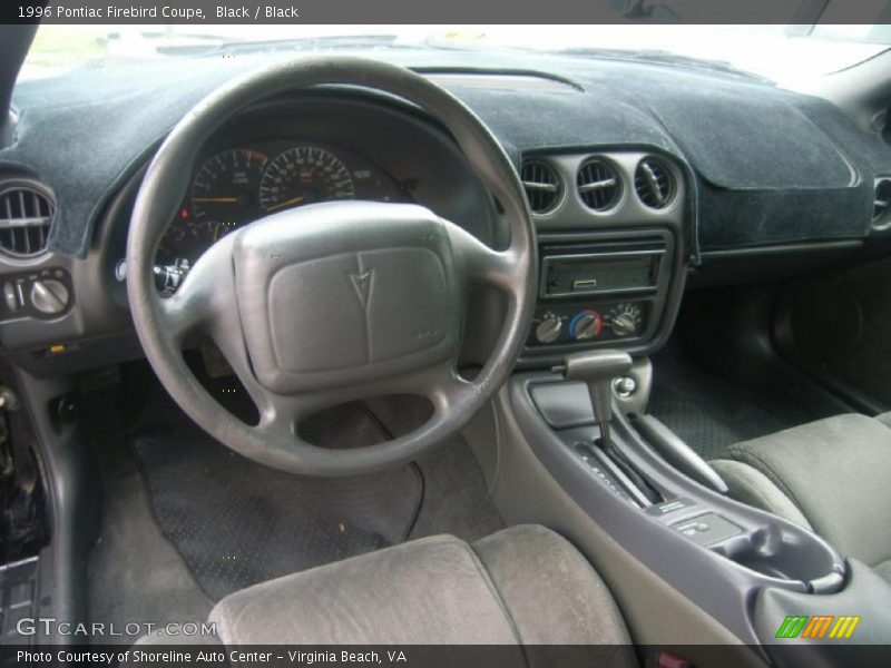 Black / Black 1996 Pontiac Firebird Coupe