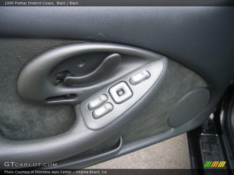 Black / Black 1996 Pontiac Firebird Coupe