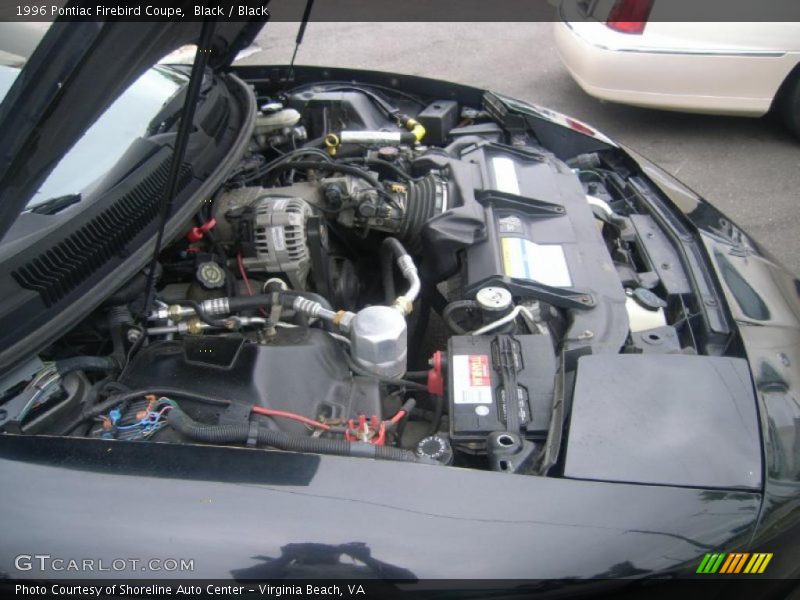 Black / Black 1996 Pontiac Firebird Coupe