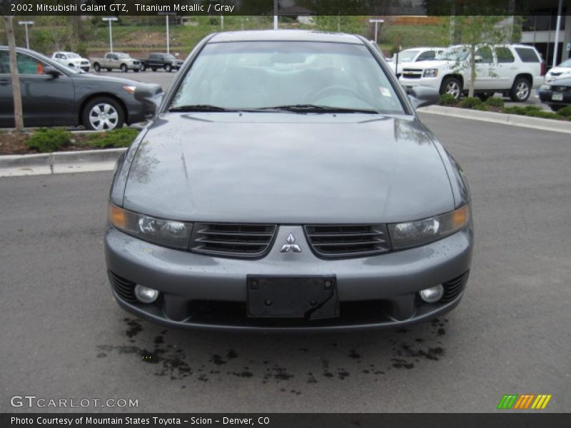 Titanium Metallic / Gray 2002 Mitsubishi Galant GTZ