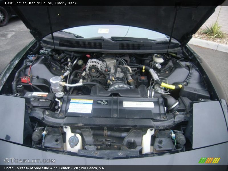 Black / Black 1996 Pontiac Firebird Coupe