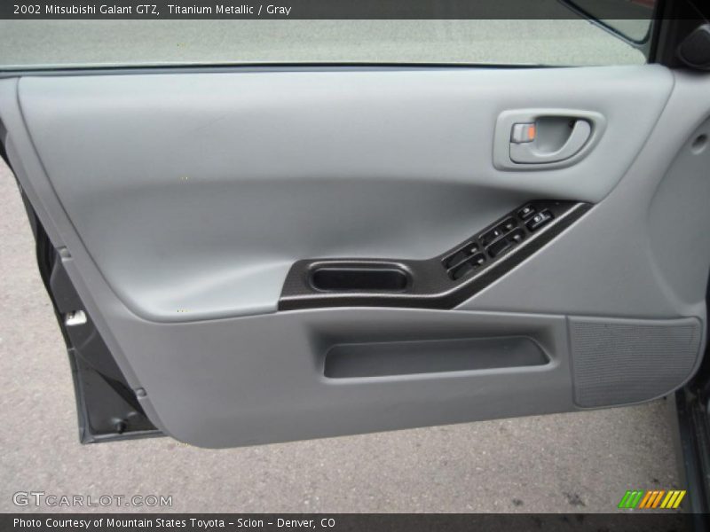 Titanium Metallic / Gray 2002 Mitsubishi Galant GTZ