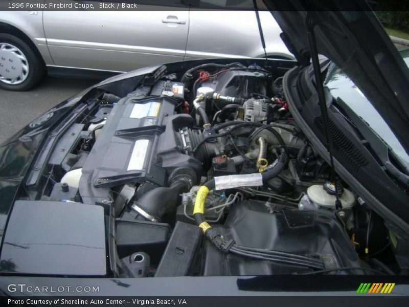 Black / Black 1996 Pontiac Firebird Coupe
