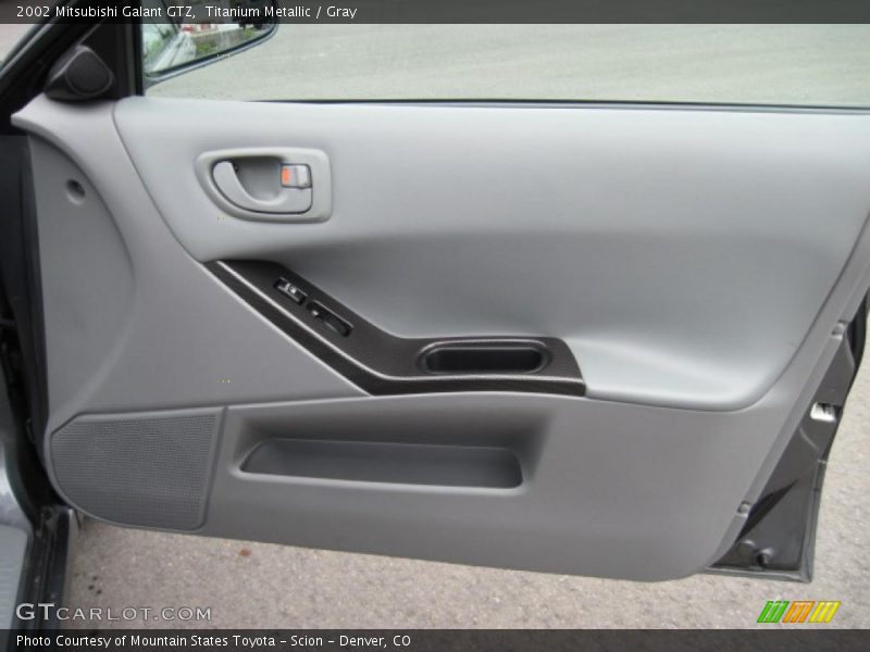 Titanium Metallic / Gray 2002 Mitsubishi Galant GTZ