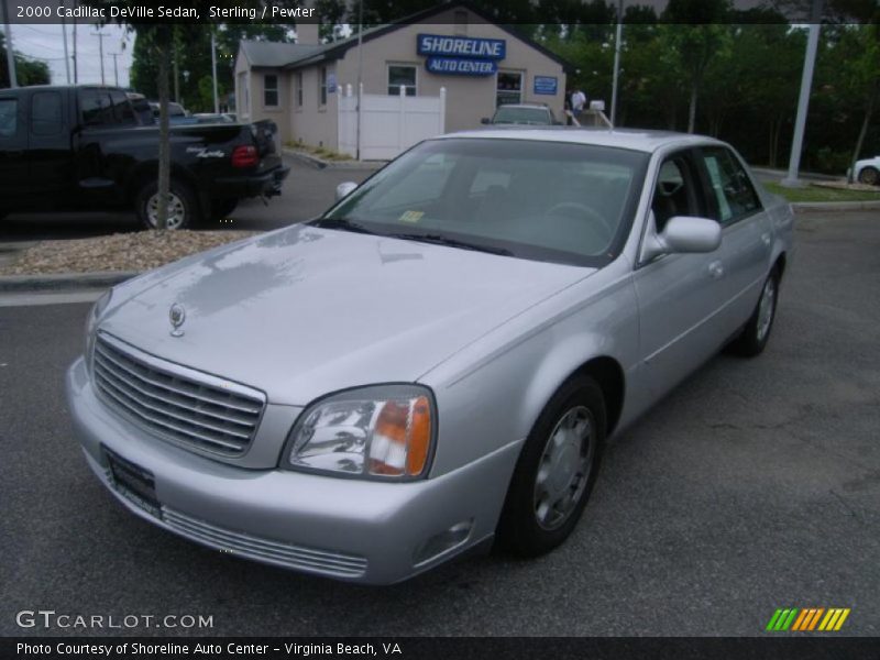 Sterling / Pewter 2000 Cadillac DeVille Sedan